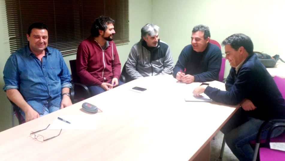 Reunión de Iu con representantes de los Comités de las Empresa ADIF y Grupo Renfe de Salamanca