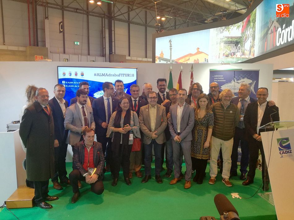 El alcalde de La Alberca, Miguel Ángel Luengo, en la presentación del proyecto El Alma de la Almadraba