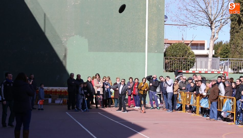 Concurso de lanzamiento de boina en Cabrerizos / Foto de Alberto Martín