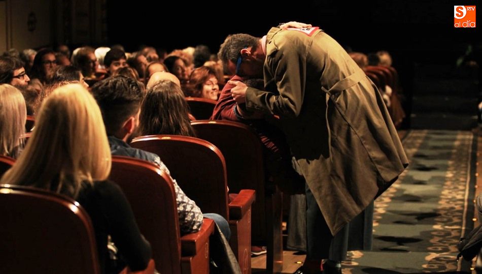 Un momento del espectáculo de Jesús Martín en el Teatro Liceo