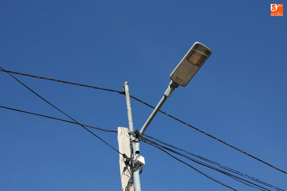 Pereña de la Ribera ha completad la renovación total del alumbrado público