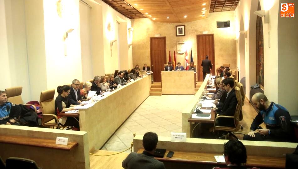 Imagen de un pleno municipal