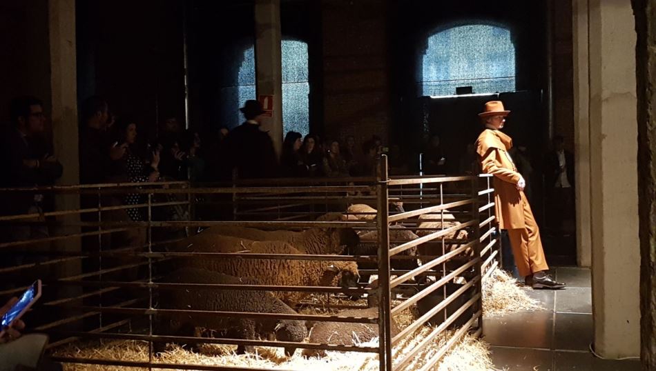 La merina negra, protagonista de la  Fashion Week Madrid