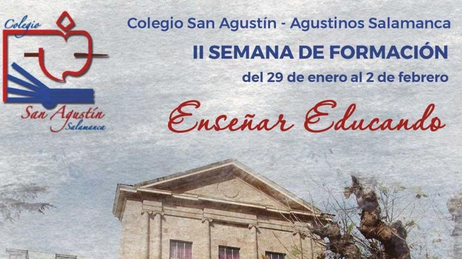 Cartel anunciador de las actividades.
