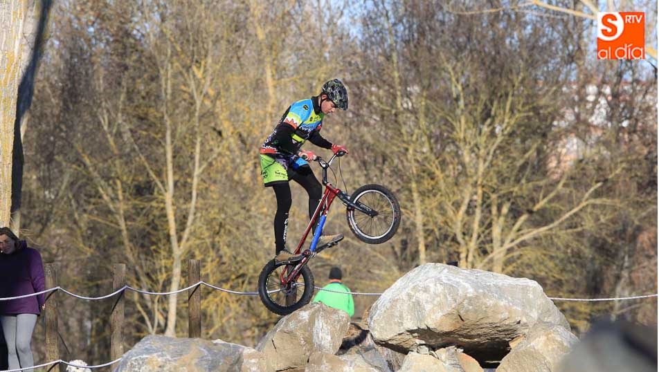 Un momento de la prueba de bike trial en Santa Marta