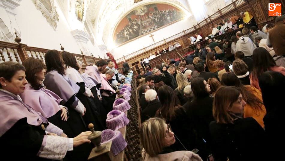 El acto académico por esta celebración se realizó en el Aula Magna de la UPSA / Foto de Alejandro López