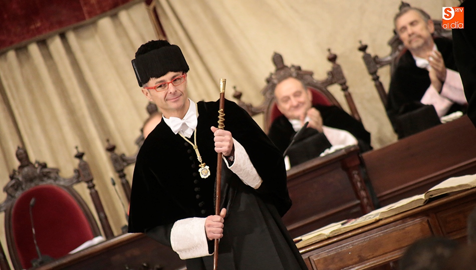 Ricardo Rivero, rector de la Universidad de Salamanca