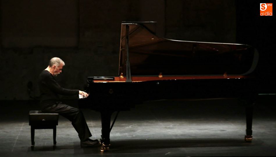 El pianista Josep Colom, en la interpretación de este lunes