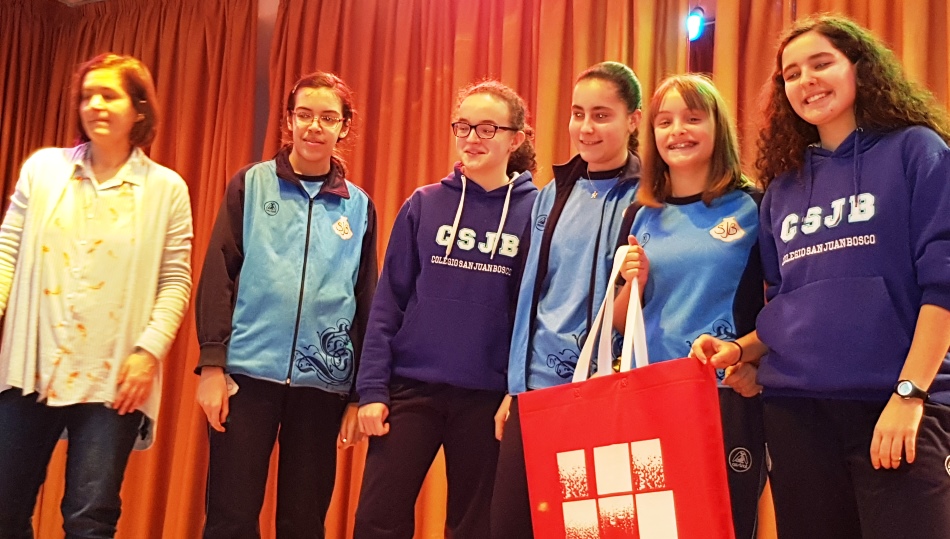 Algunos de los alumnos que participaron en esta iniciativa