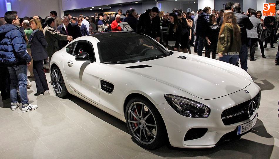 El público pudo comprobar la calidad de los últimos modelos de Mercedes
