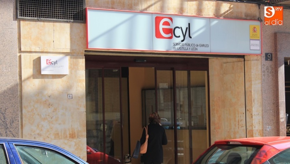 Una de las oficinas del Ecyl en Salamanca