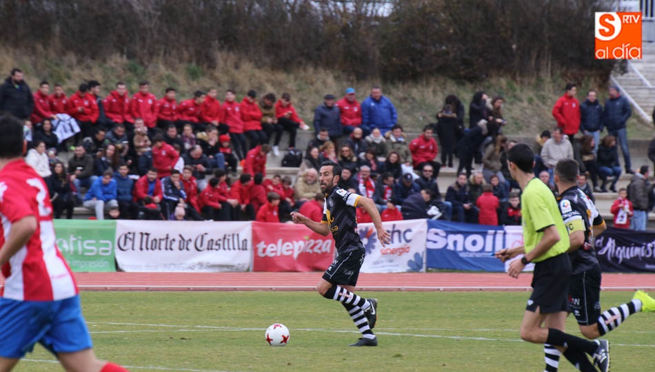 Chuchi, en el partido ante el Tordesillas en Las Pistas. Foto: Alberto Martín