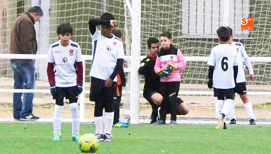 Un árbitro salmantino tiene un precioso gesto en un partido de benjamines  