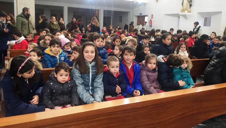 Un momento de los actos celebrados este jueves en Trinitarios