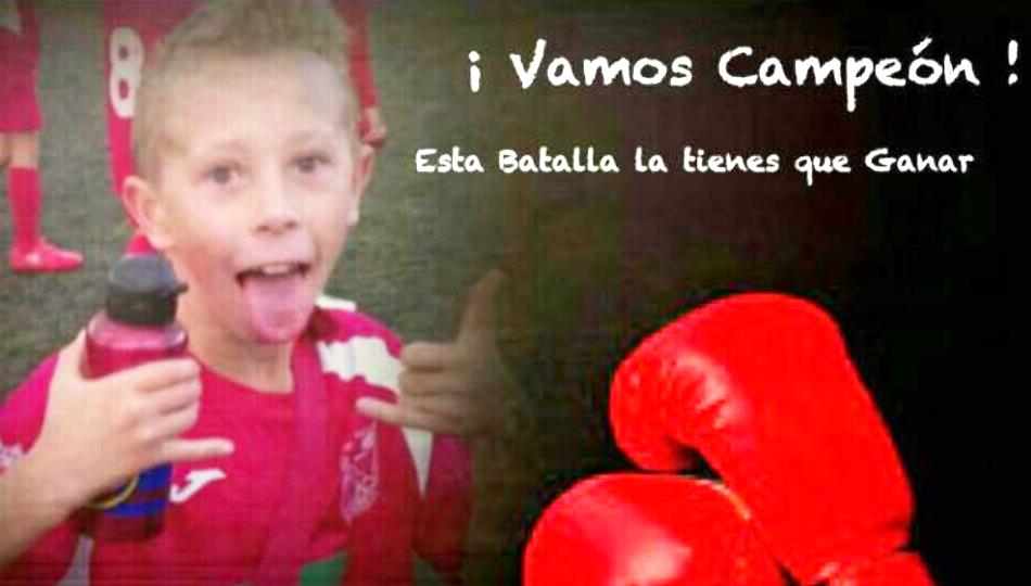 Imagen del joven jugador del CD Navega