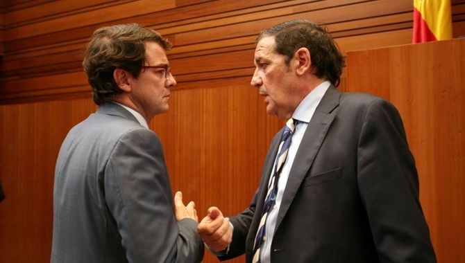 El alcalde de Salamanca y el consejero de Sanidad