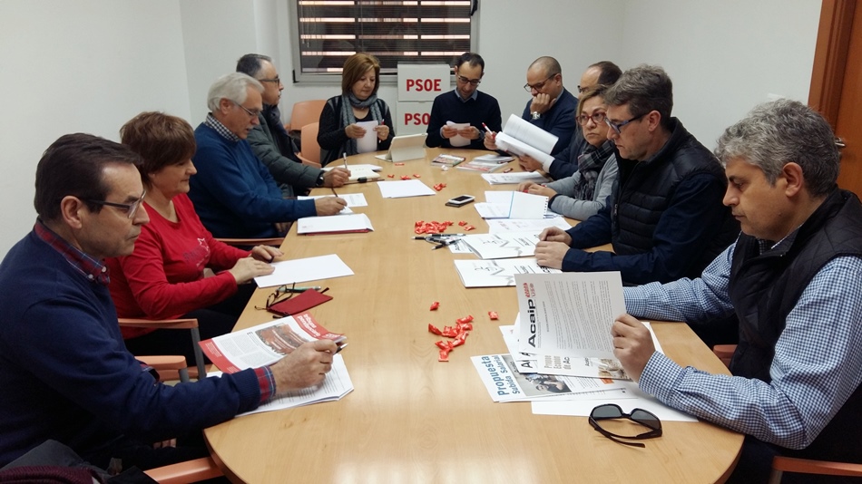 	Reunión de los sindicatos de funcionarios de prisiones con el Psoe