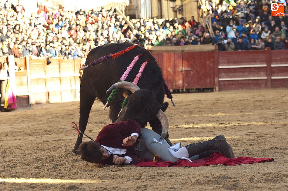 El festejo del lunes resultó trágico para los dos aspirantes a toreros/ Fotos: Adrián Martín