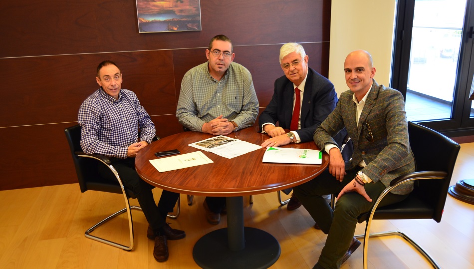 José Pascua y Miguel Ángel Pérez, de Villares, y Godofredo y Pablo García, de Grupo Esgra.