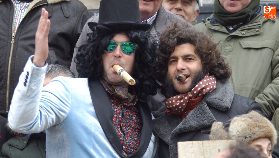 Morante y su puro con un imitador y admirador seguro / ADRIÁN MARTÍN