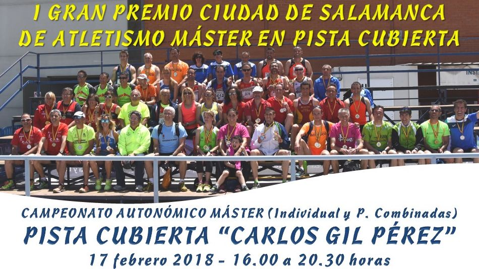 Cartel de la competición master.