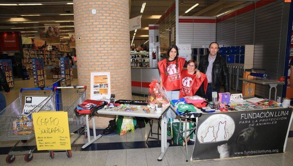 Un instane de la celebración de la campaña.