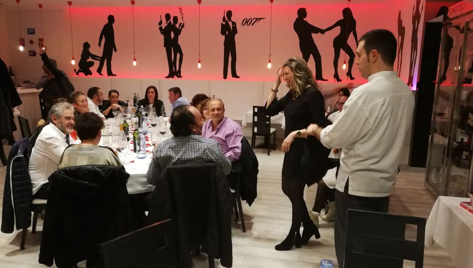 Tras la cena se realizó el sorteo de un fin de semana en un hotel rural