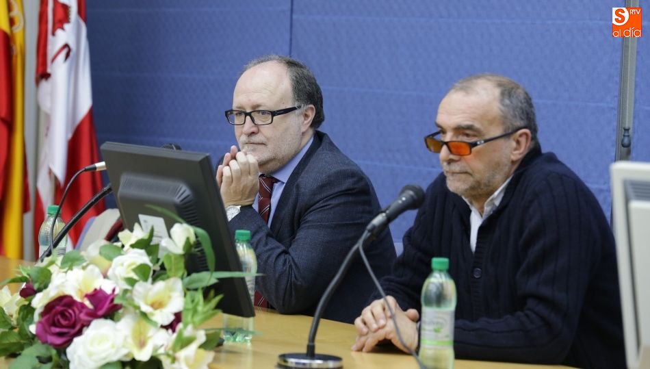 Mariano Esteban de Vega y Mario Carretero Rodríguez, ponentes en esta jornada. Foto de Alberto Martín