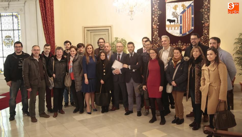 	Presentación de la Guía Ciudad del Español en el Ayuntamiento. Foto de Alejandro López