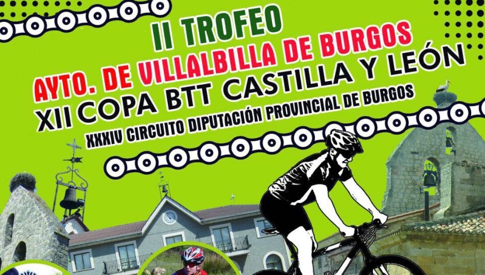 Cartel anunciador de la prueba burgalesa.