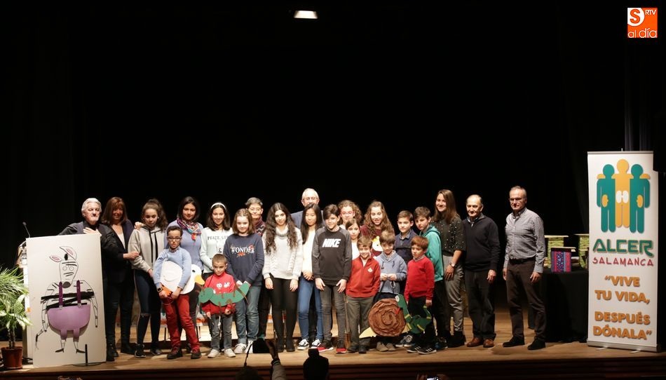 Foto de familia de los premiados. Fotos: Alberto Martín