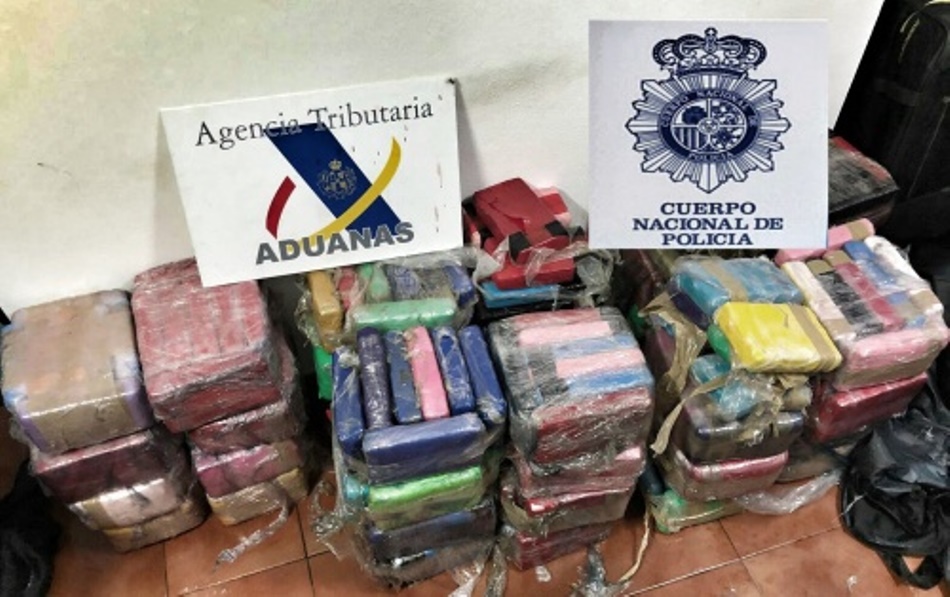 Droga encontrada en un buque comercial en Algeciras