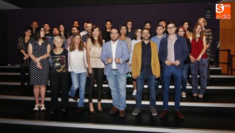 	Entrega de los Premios Jóvenes Creadores, en una edición anterior