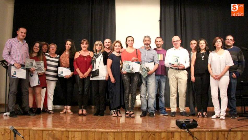 Los participantes del I Certamen ‘Villa de Lumbrales’ en la ceremonia de clausura