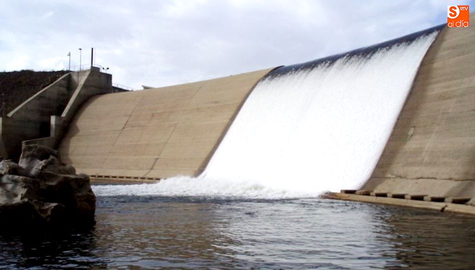 Una imagen del embalse de Santa Teresa, en el Río Tormes