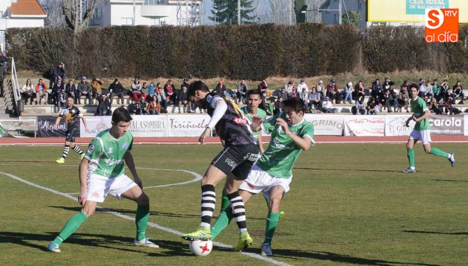 De la Nava, durante el último partido ante el San José.