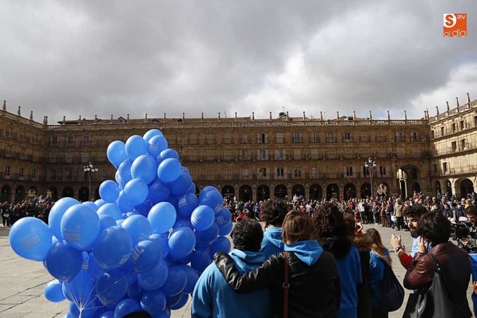 Imagen del Día del Autismo en Salamanca