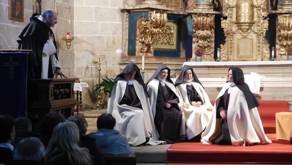 Representación de Teresa, ‘la jardinera de la luz’ en La Fregeneda