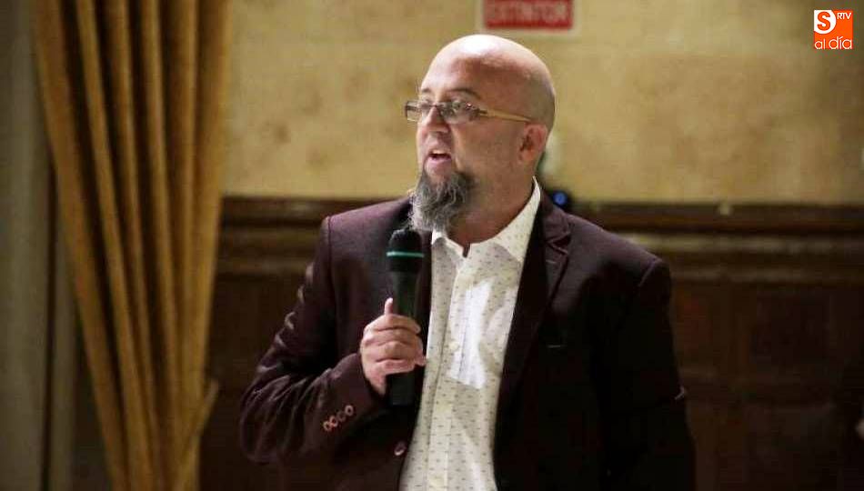 Javier Martín, periodista, en una charla reciente en el Casino