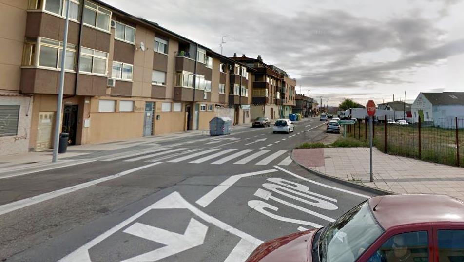 Calle Jesús Arambarri, en el comienzo del tramo donde se realizará esta intervención