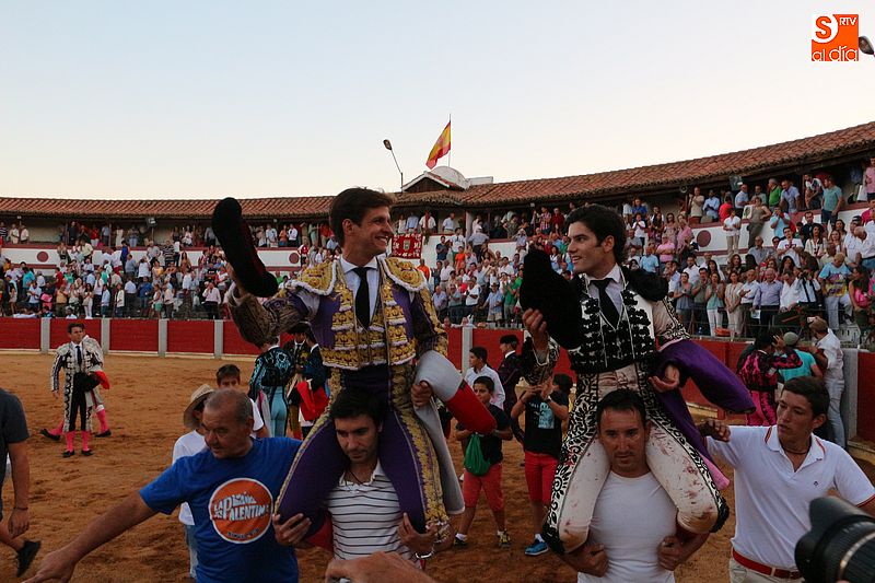 José Garrido y El Juli salieron a hombros en el mano a mano de las pasadas fiestas patronales de Guijuelo