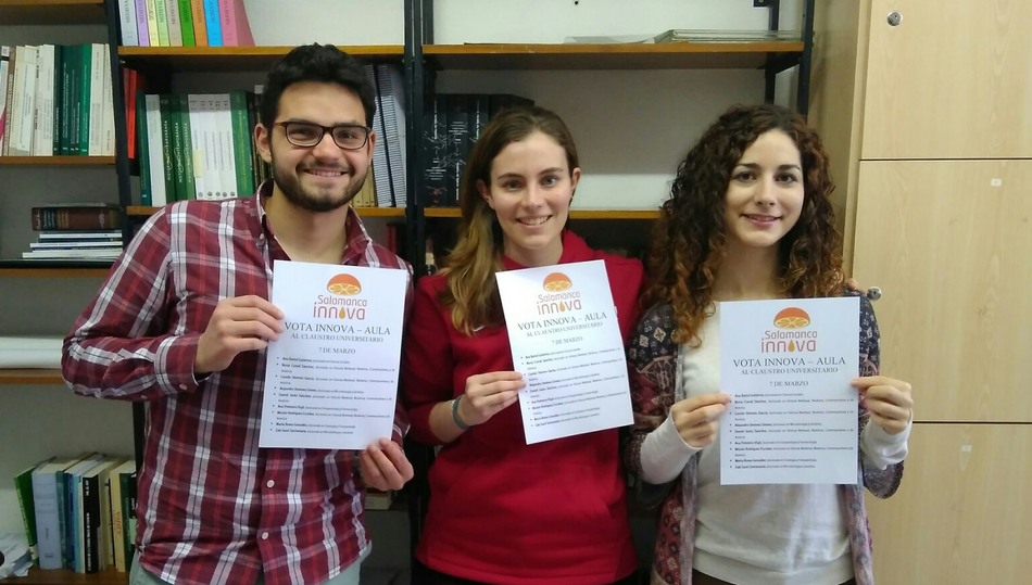 Daniel Justo, Ana Bartol y Nuria Corral