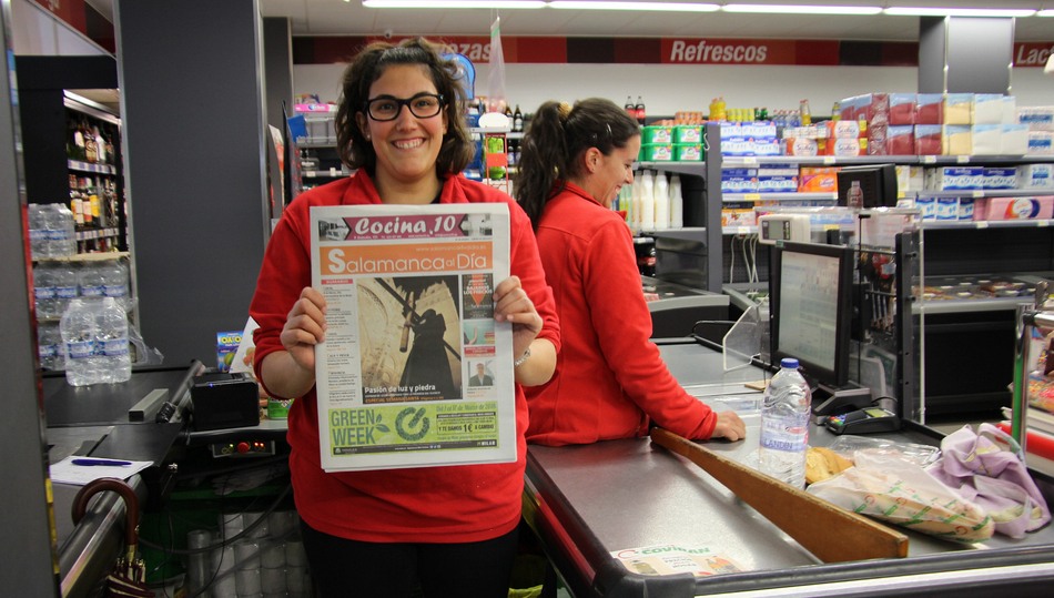 Supermercado Covirán de Vitigudino, uno de los puntos de distribución de SALAMANCA AL DÍA