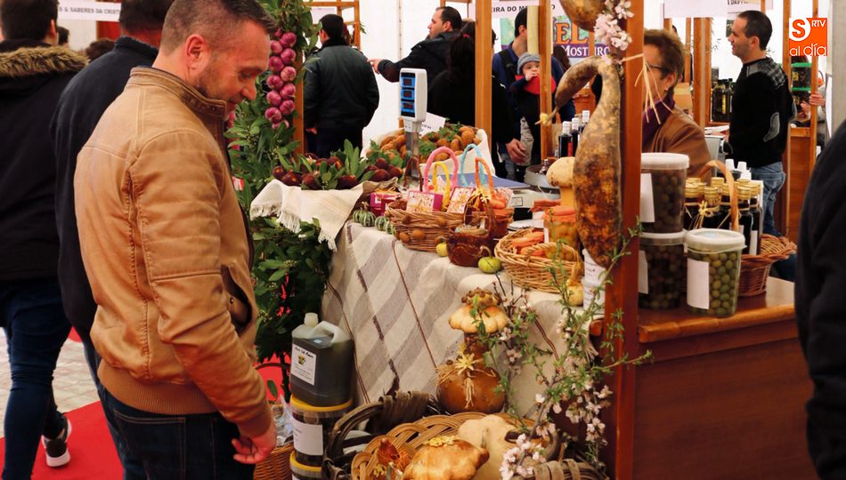 Los productos agroalimentarios cobran un gran protagonismo en esta feria / CORRAL