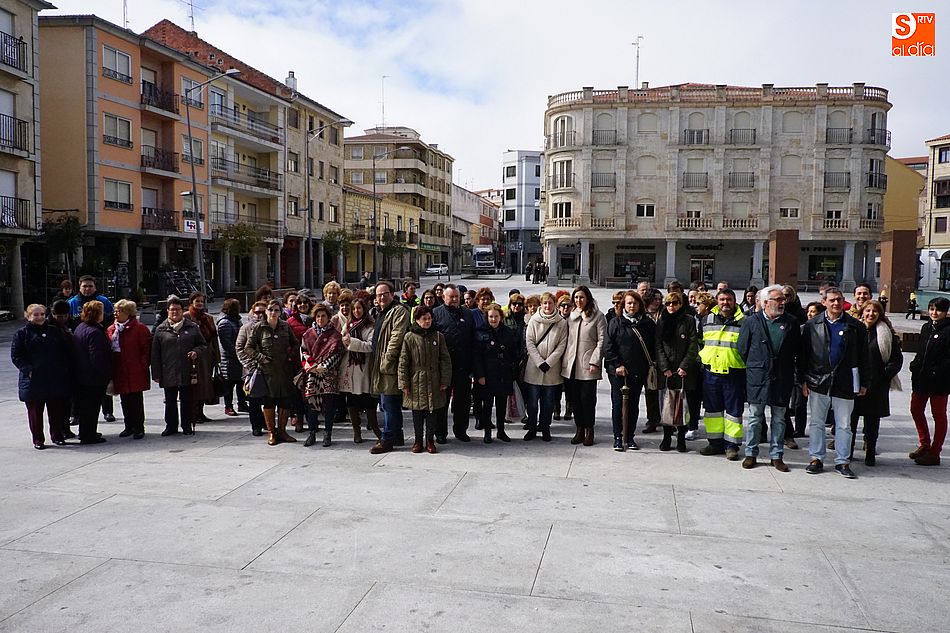 Los guijuelenses se unen para reivindicar igualdad en el Día Internacional de la Mujer