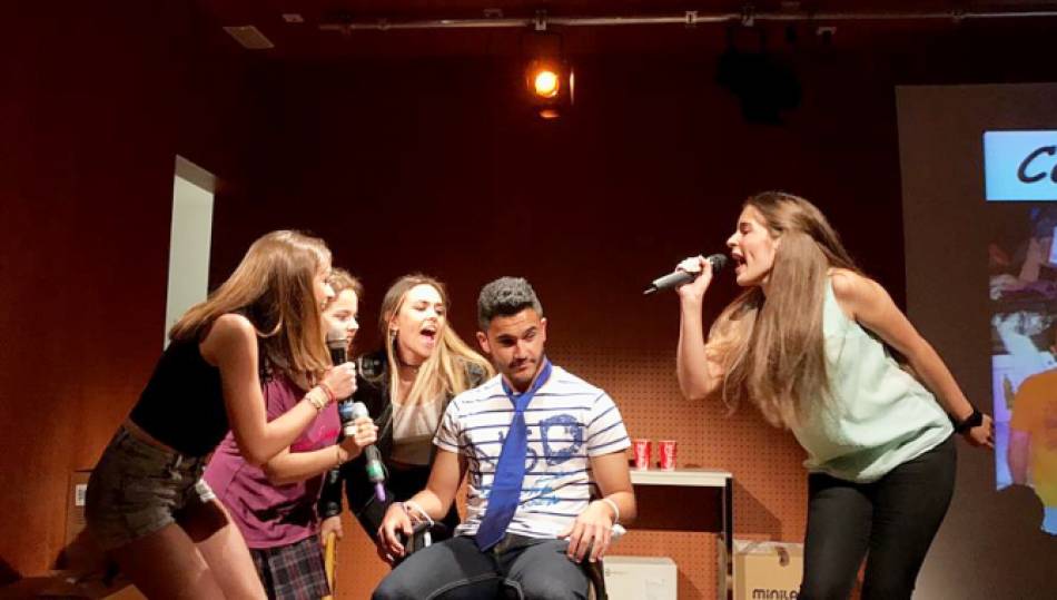 Una actuación de un grupo en una edición anterior del certamen.