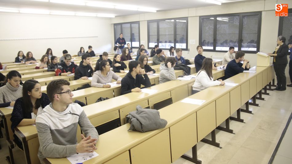 Alumnos Salamanca, Ávila y Zamora participan en la Olimpiada de Geografía. Foto: Alejandro López