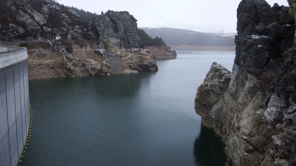 Embalse de Camporredondo en Palencia