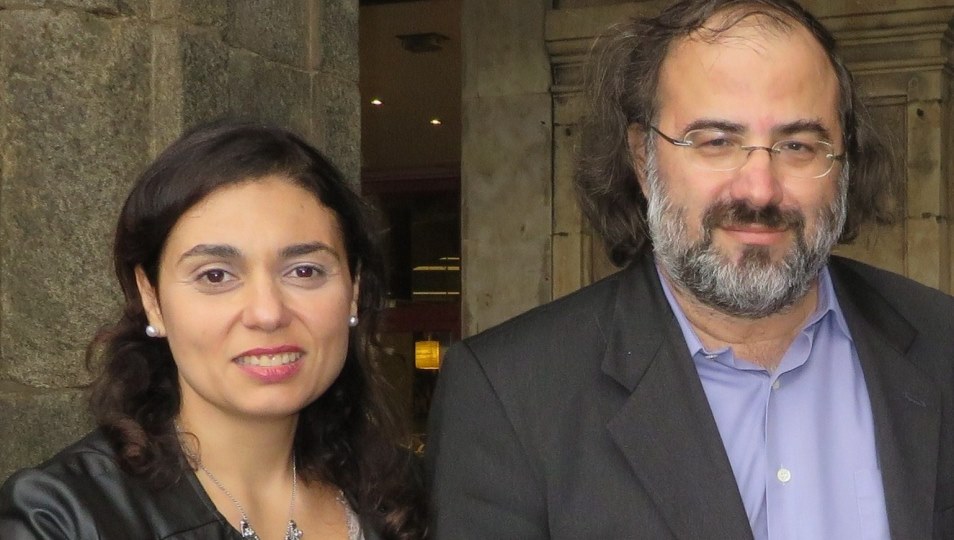 Stefania Di Leo y A. P. Alencart, coordinadora y presidente del jurado (Jacqueline Alencar)