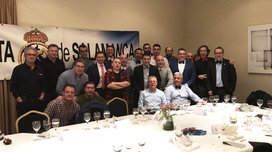 Cena del 15 aniversario de la Peña Madridista de Salamanca